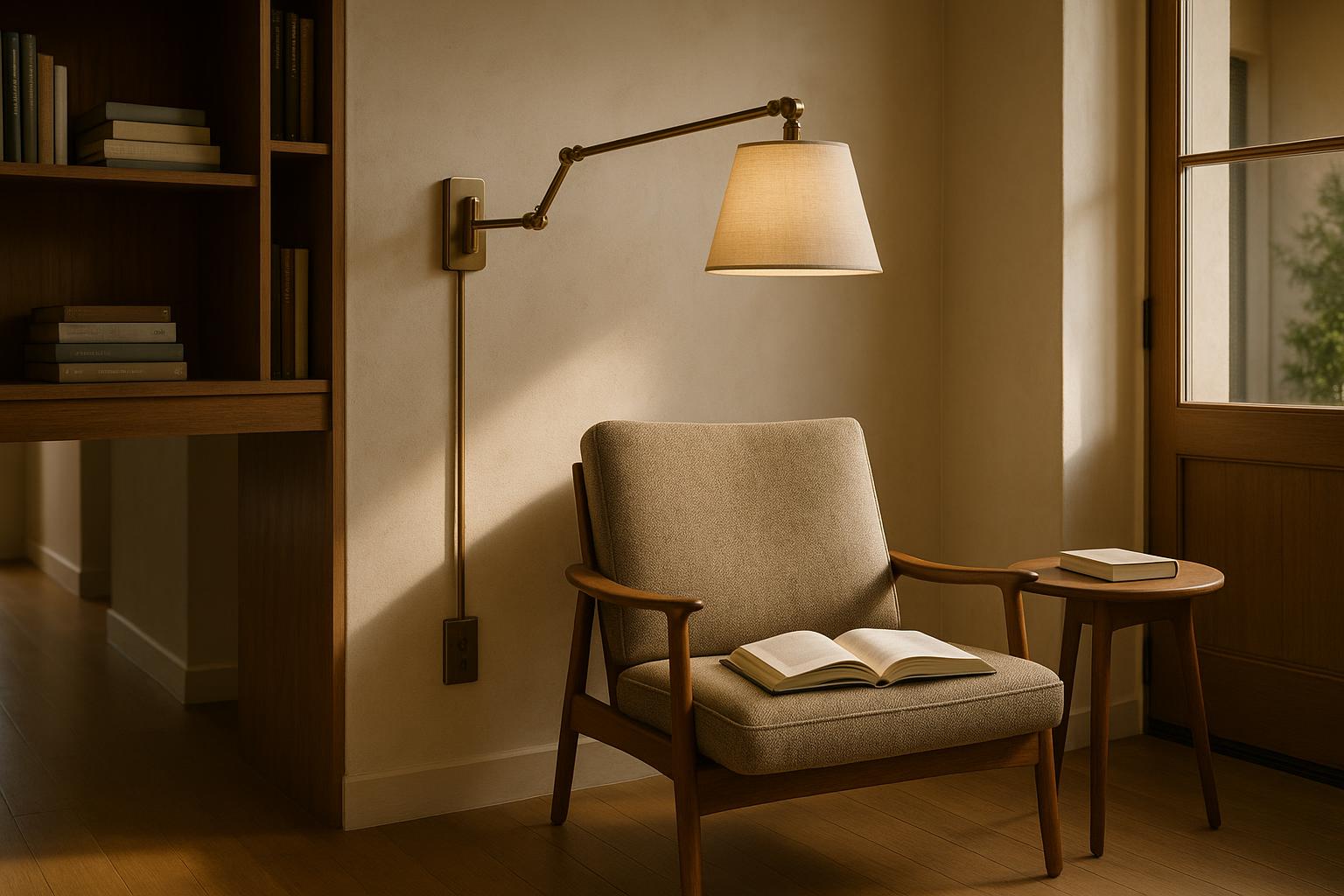 Place Living Room Sconces From the Seat Out